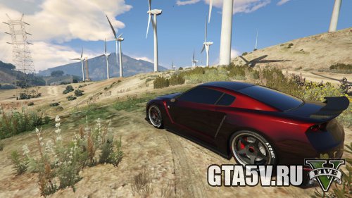 GTA 5 Мод Nissan GTR - красный экстерьер