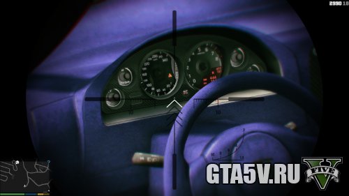 GTA 5 Мод Nissan GTR - синий интерьер