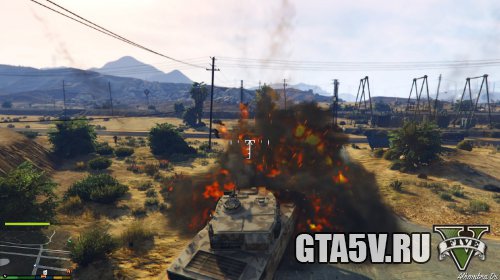 Мод на ГТА 5 Улучшенные взрывы — Enhanced Explosions - Эффектные взрывы