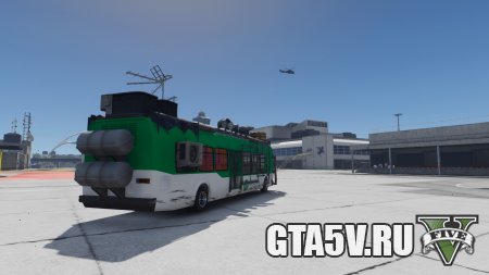 ГТА 5 Зомби Автобус для Апокалипсиса ГТА 5 Зомби Автобус для Апокалипсиса