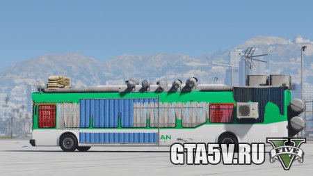 ГТА 5 Зомби Автобус для Апокалипсиса ГТА 5 Зомби Автобус для Апокалипсиса
